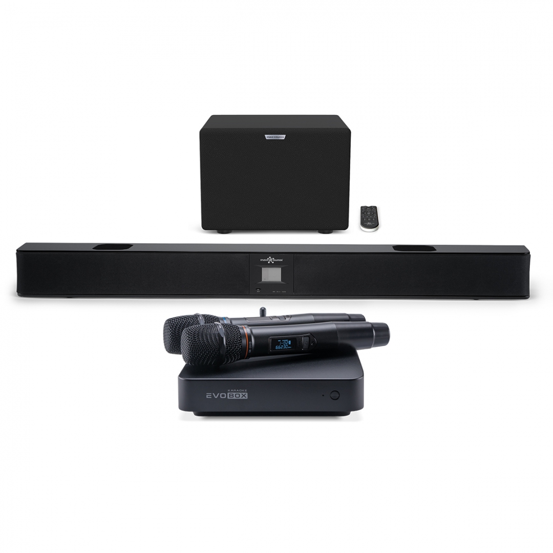 караоке-комплект EVOBOX Plus + EvoSound Bar (саундбар с караоке) в Тосно