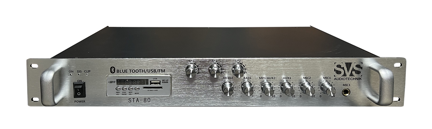 SVS Audiotechnik STA-80 Микшер-усилитель для систем Public Address в Тосно