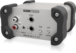 Klark Teknik DI 22P пассивный стерео директ-бокс в Тосно