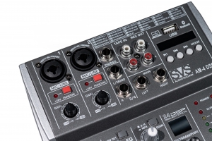 SVS Audiotechnik mixers AM-4 DSP Аналоговый микшерный пульт, 4-канала в Тосно